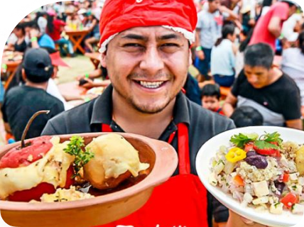 Ilustracion de una multitud