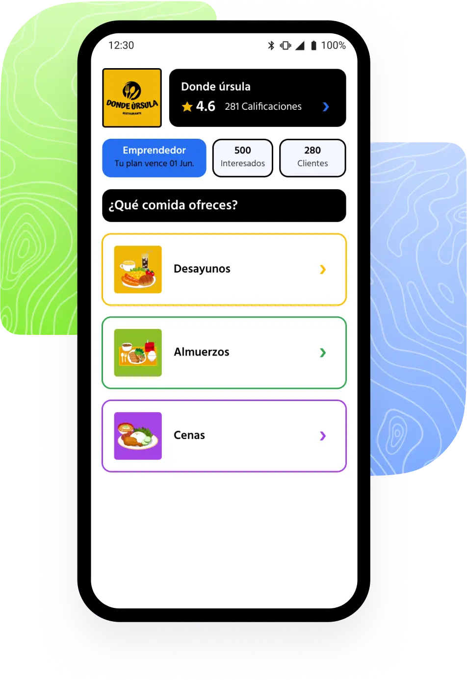 Descarga App Mennu Negocios